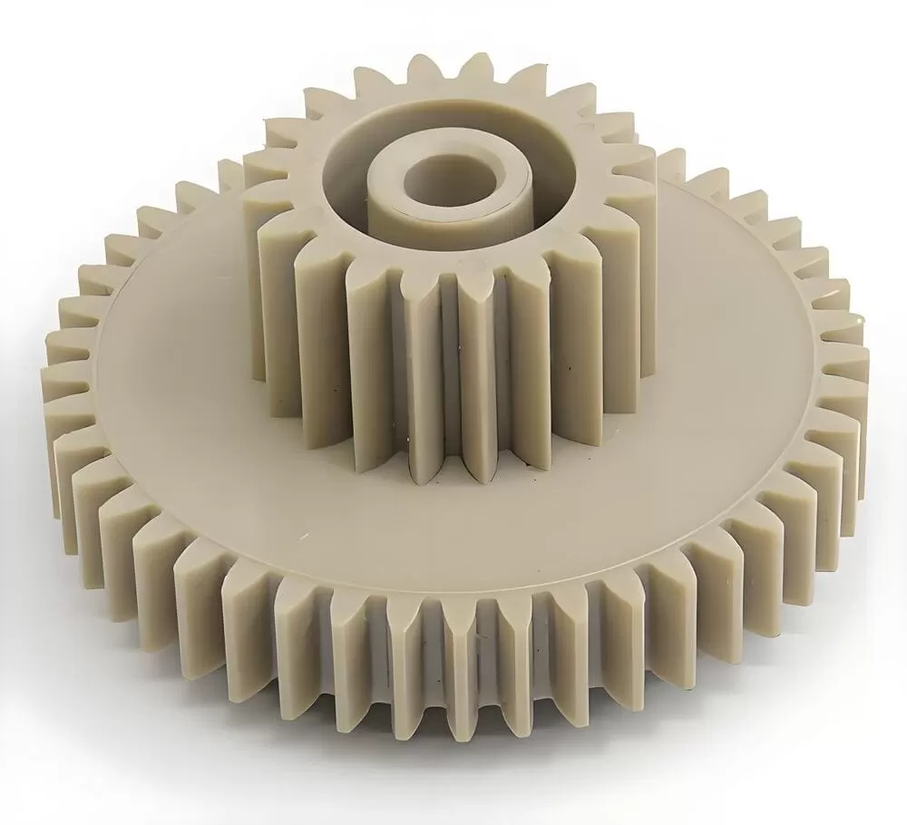 PEEK gaskets, gears, and fittings