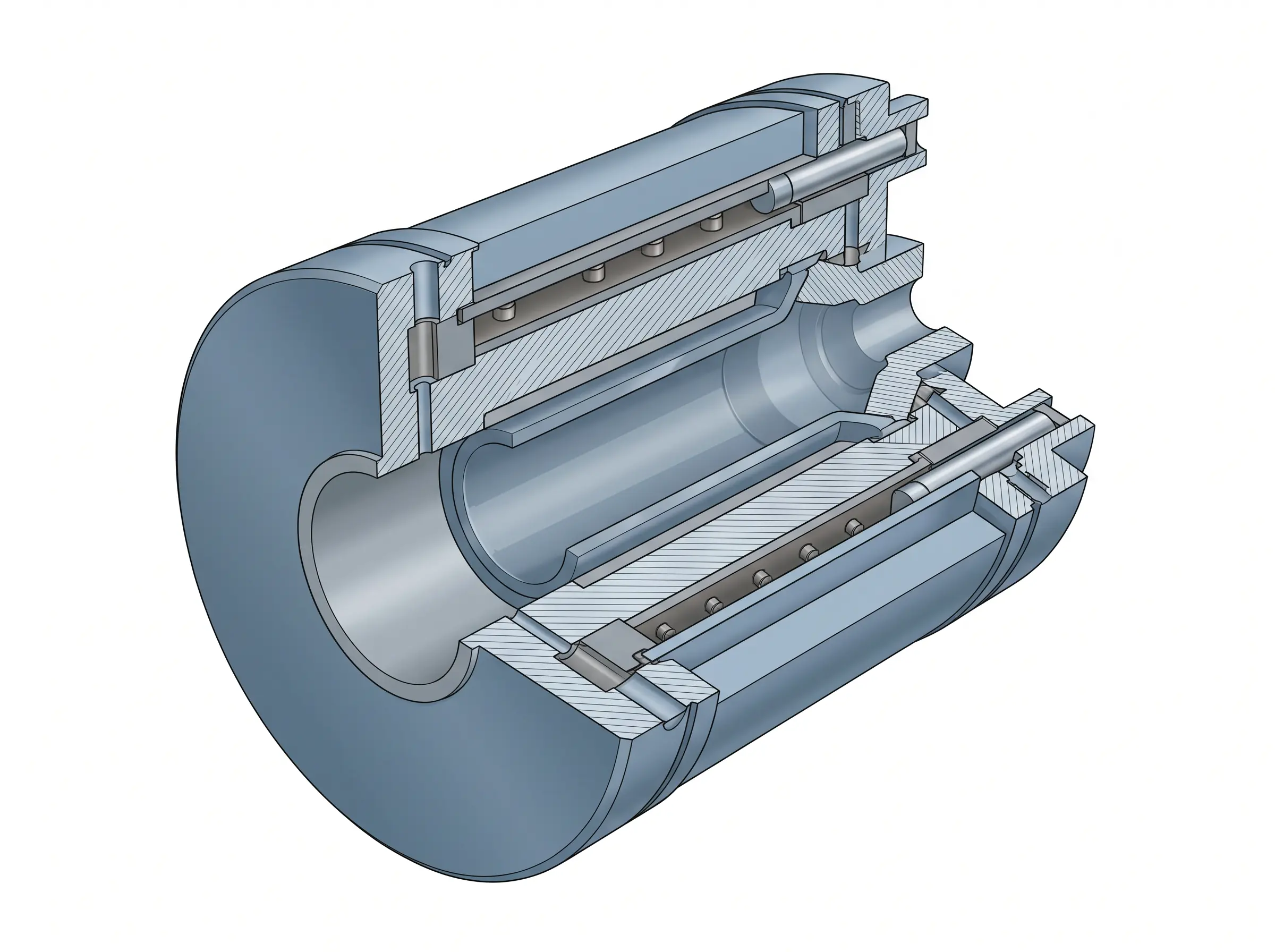 PEEK tube compression molding process illustration