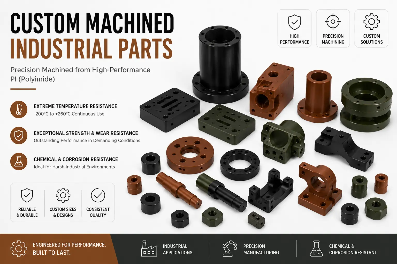 Custom Machined Industrial Parts